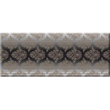 Плитка настенная 20x50 Бристоль черный